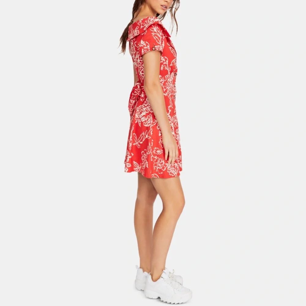 Free People A Thing Called Love Mini Dress